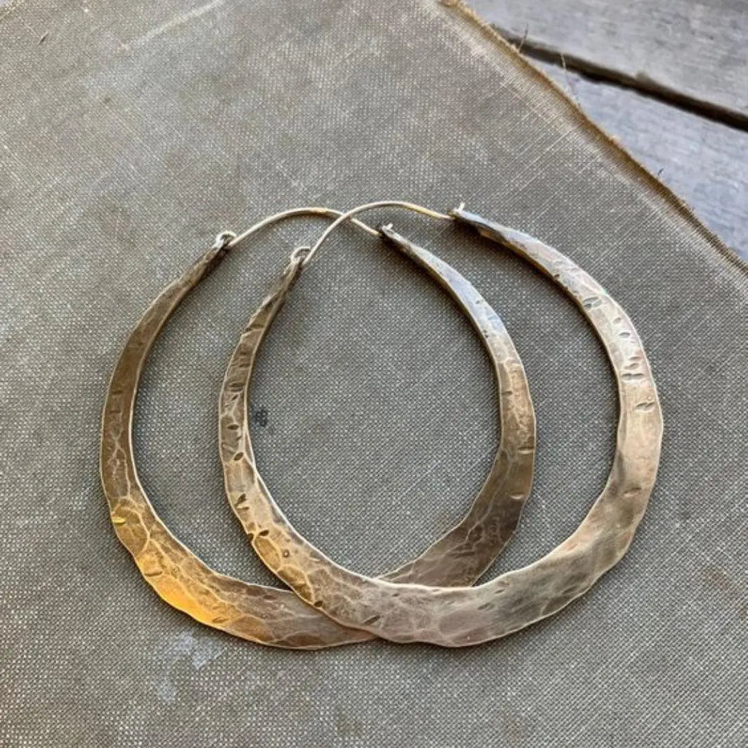 Pendientes de aro vintage