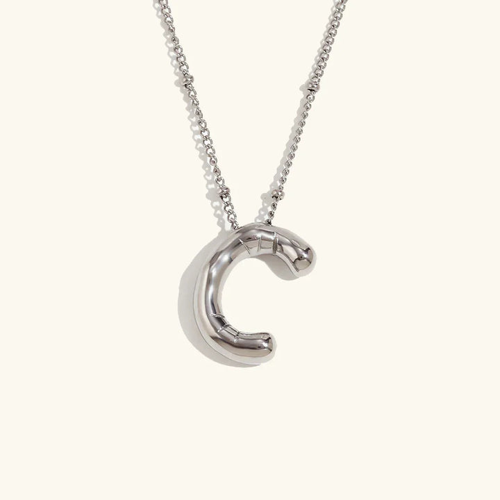 Collar de Oro con Inicial Balloon