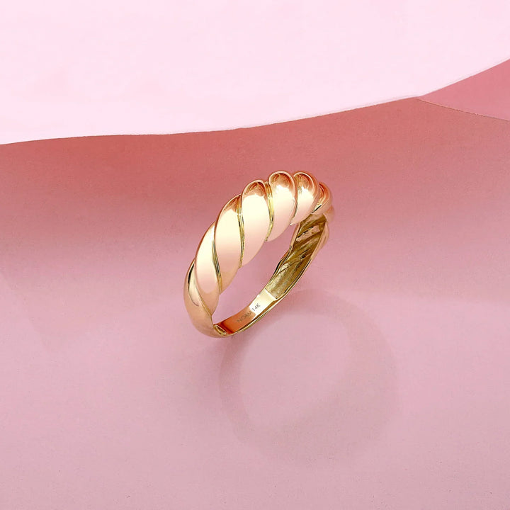 Anillo Croissant d'Oro | Oro