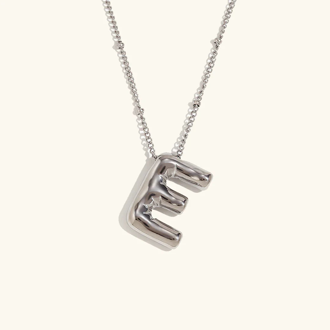 Collar de Oro con Inicial Balloon