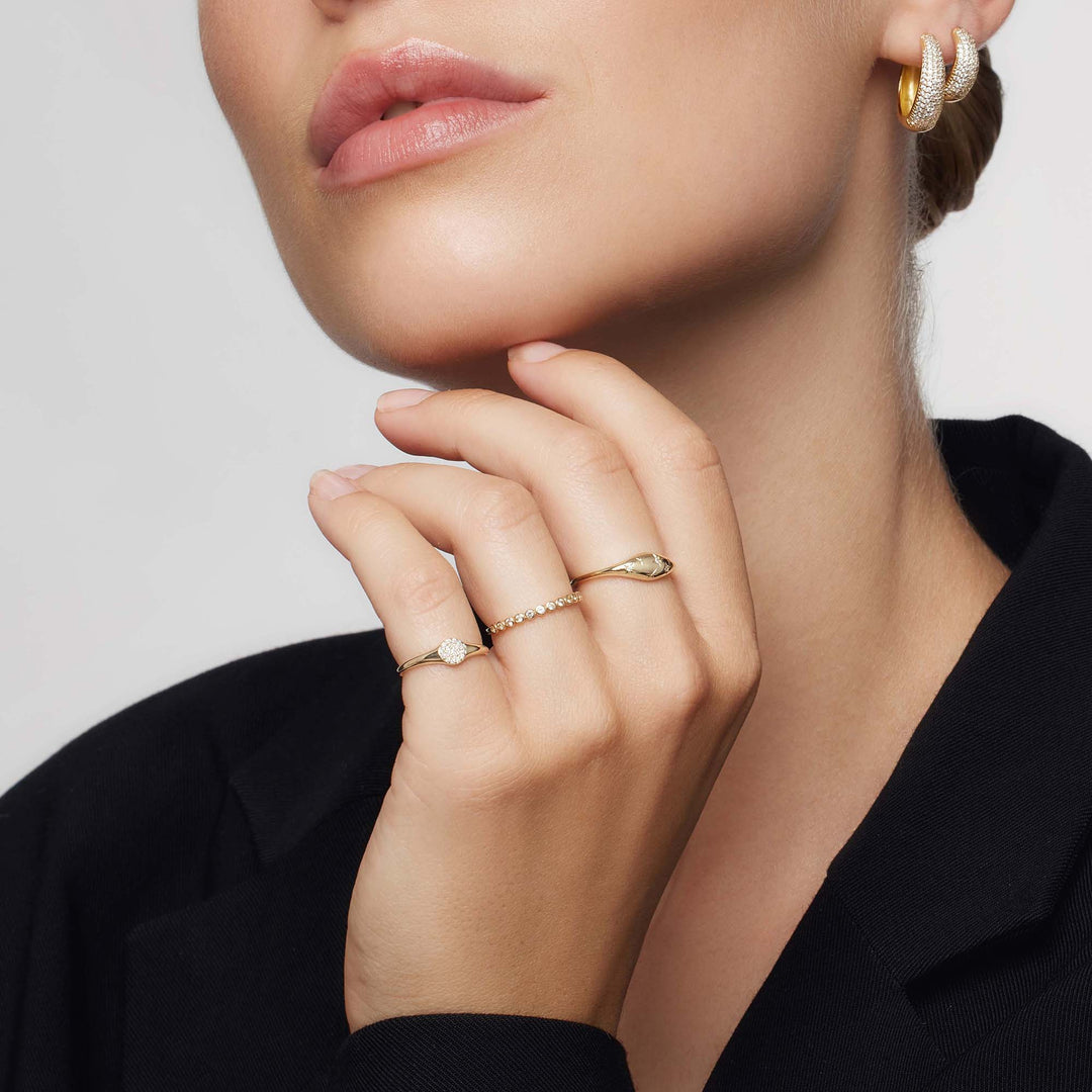 Anillo Cielo Estrellado | Oro