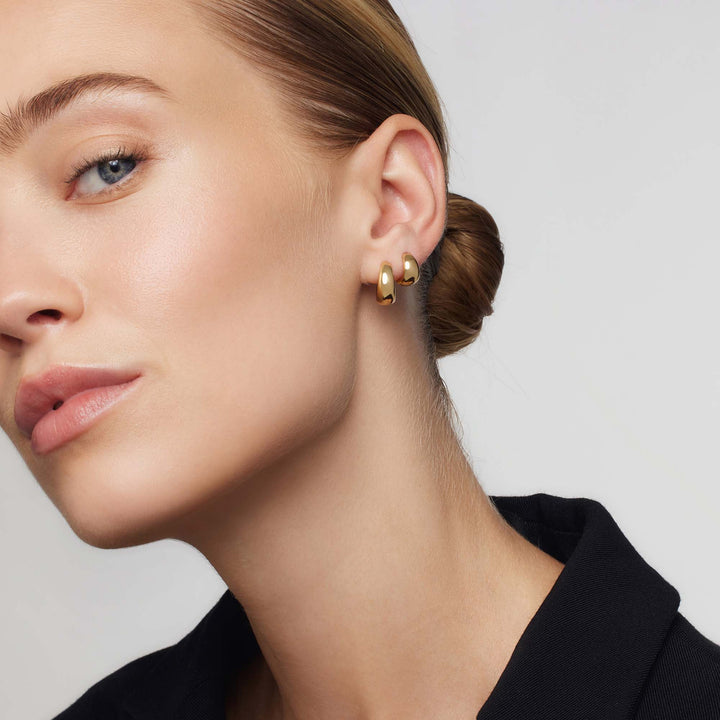 Pendientes Aros Elegantes | Oro