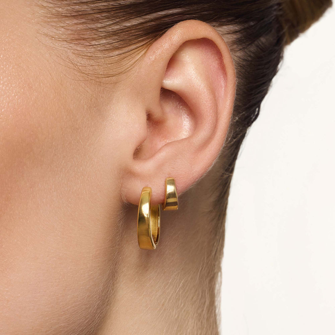 Pendientes Argolla Gia | Oro