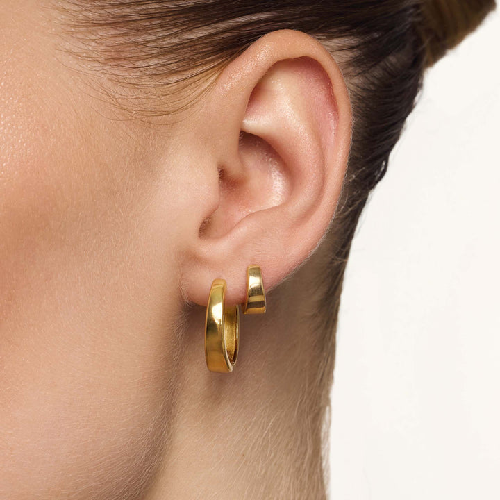 Pendientes Argolla Gia | Oro