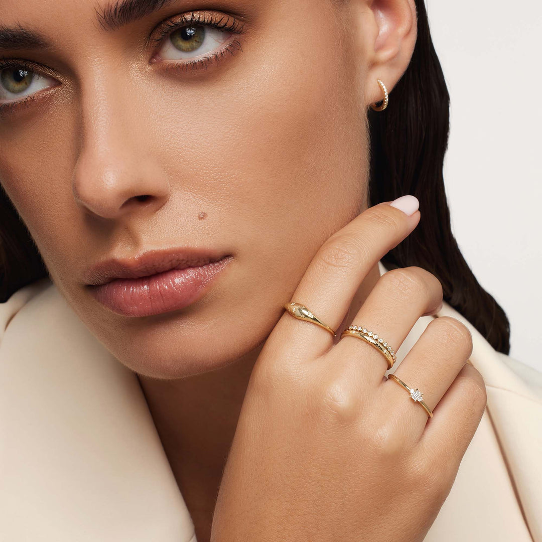 Anillo Cielo Estrellado | Oro