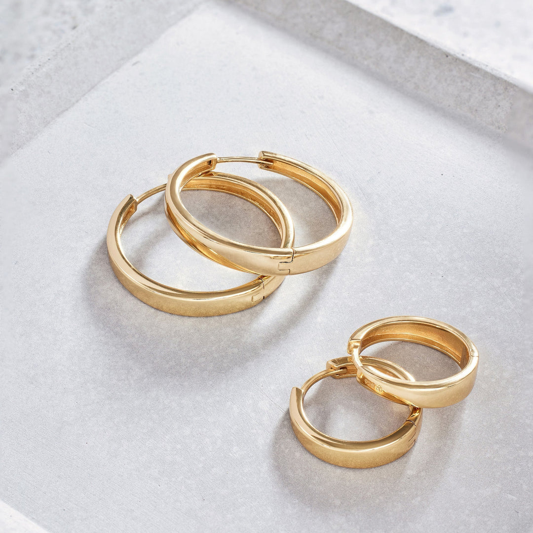 Pendientes Argolla Gia | Oro