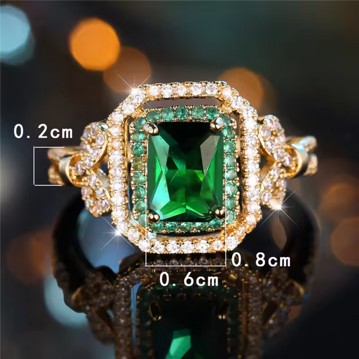 Anillo Esmeralda Astral