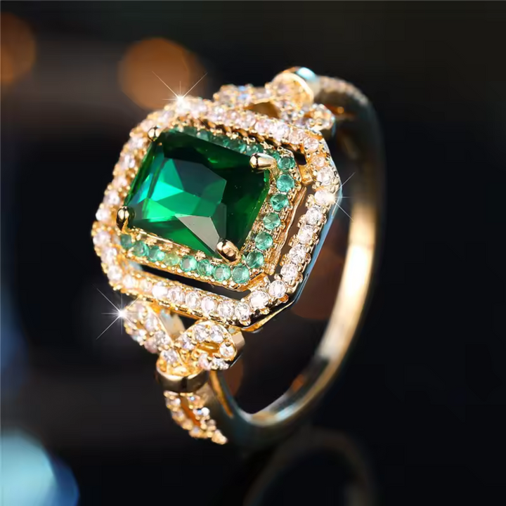 Anillo Esmeralda Astral