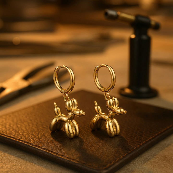 Pendientes Mini Globo Perro