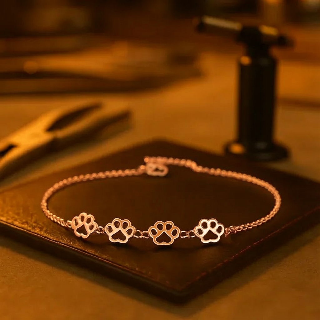 Pulsera Con Huella De Pata