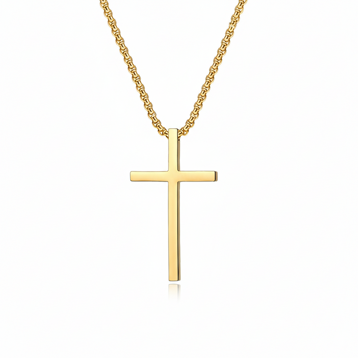 Collar Cruz Sagrada | Oro