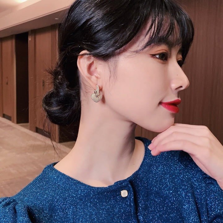 Pendientes Perla de Amor en Oro