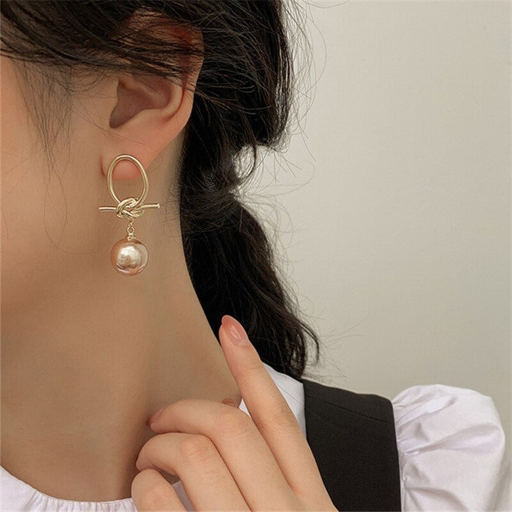 Pendientes de Perlas en Oro