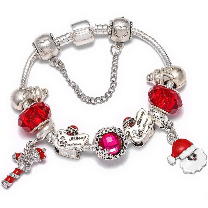 Pulsera con temática navideña