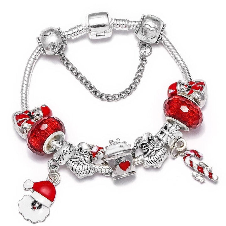 Pulsera con temática navideña