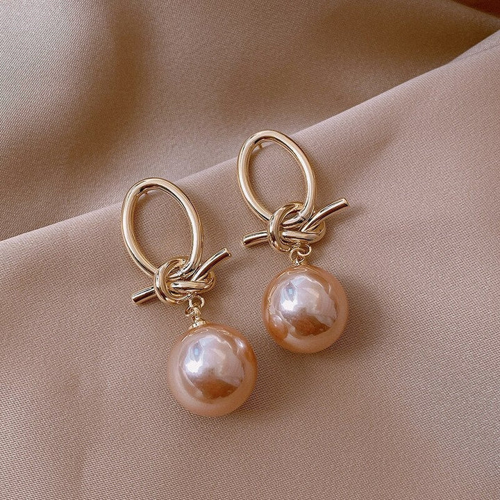 Pendientes de Perlas en Oro