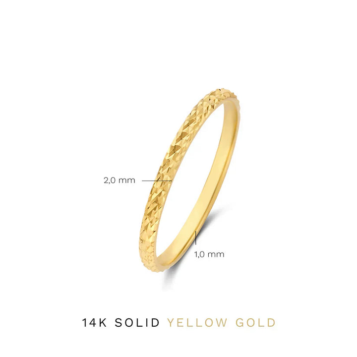 Anillo Ameline Enrejado | Oro