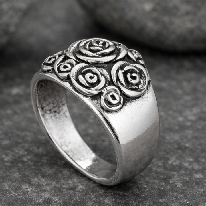 Anillo Vintage Plateado