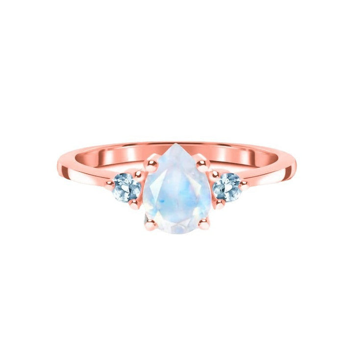 Anillo Louisa con Piedra de Luna
