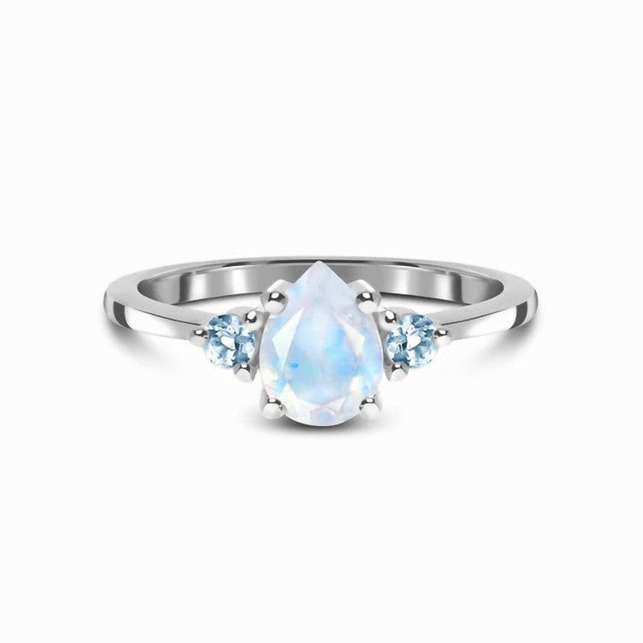 Anillo Louisa con Piedra de Luna