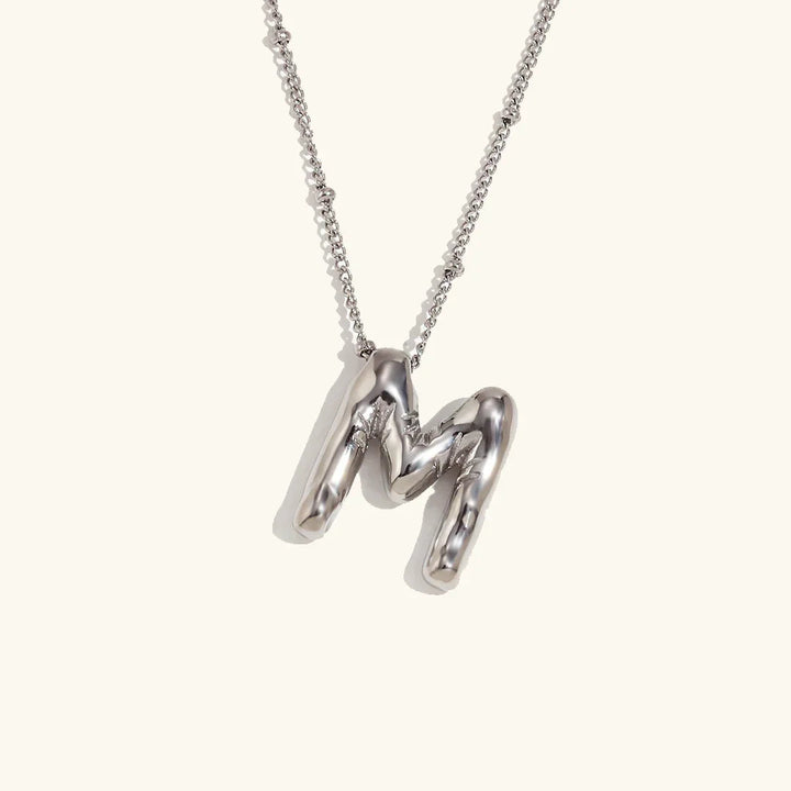 Collar de Oro con Inicial Balloon