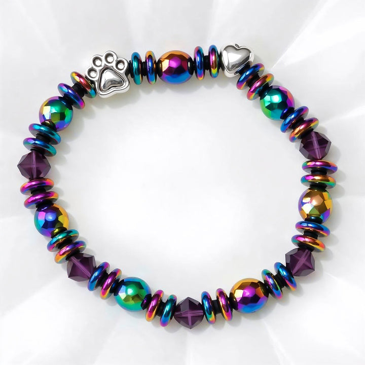 Pulsera Con Colgante En Forma De Huella Magnética