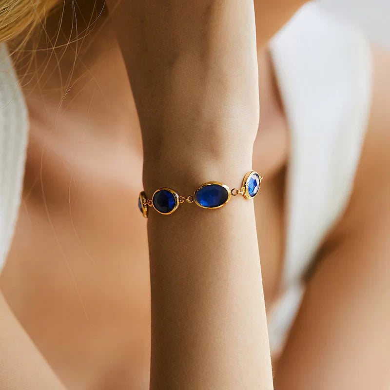 Pulsera de Oro Alma Glacial