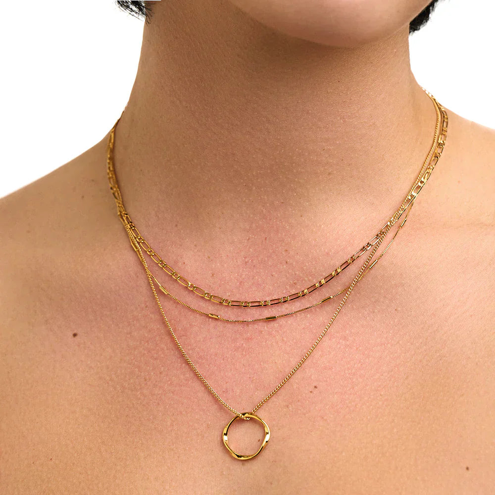 Collar Tres Vueltas | Oro