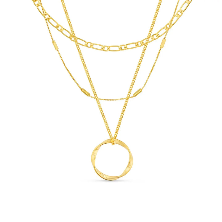 Collar Tres Vueltas | Oro