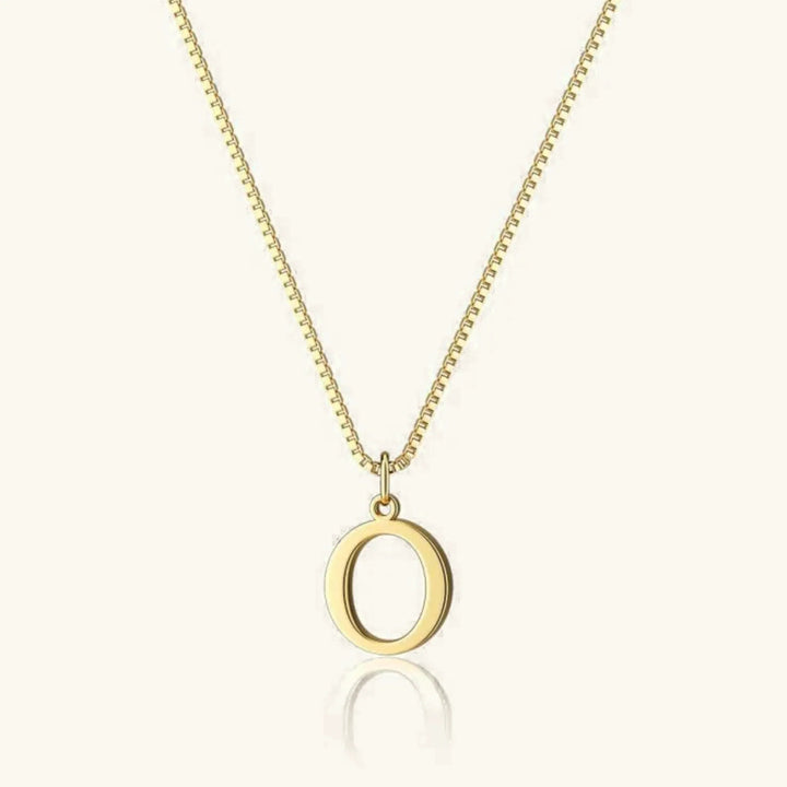Collar de Oro con Letra Inicial
