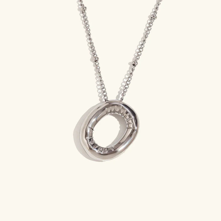 Collar de Oro con Inicial Balloon