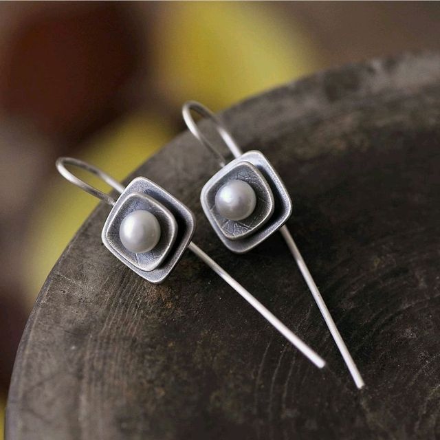 Pendientes Boho en plata