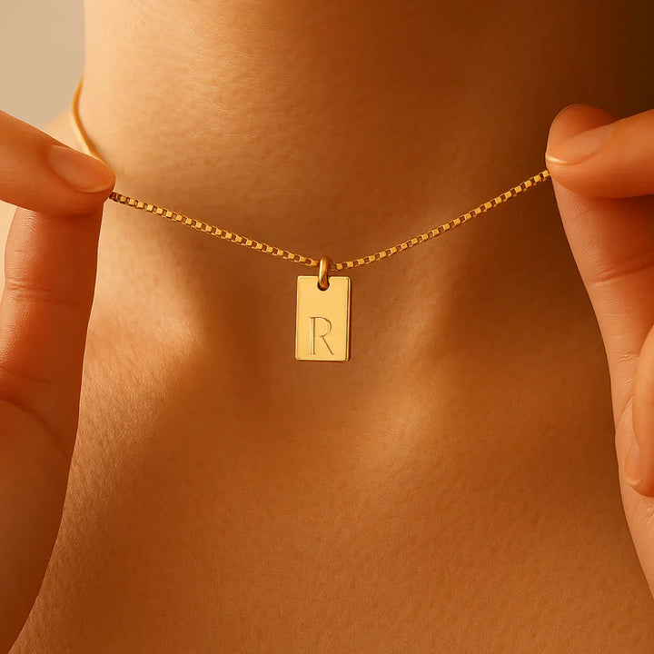 Collar de Promesa con Inicial
