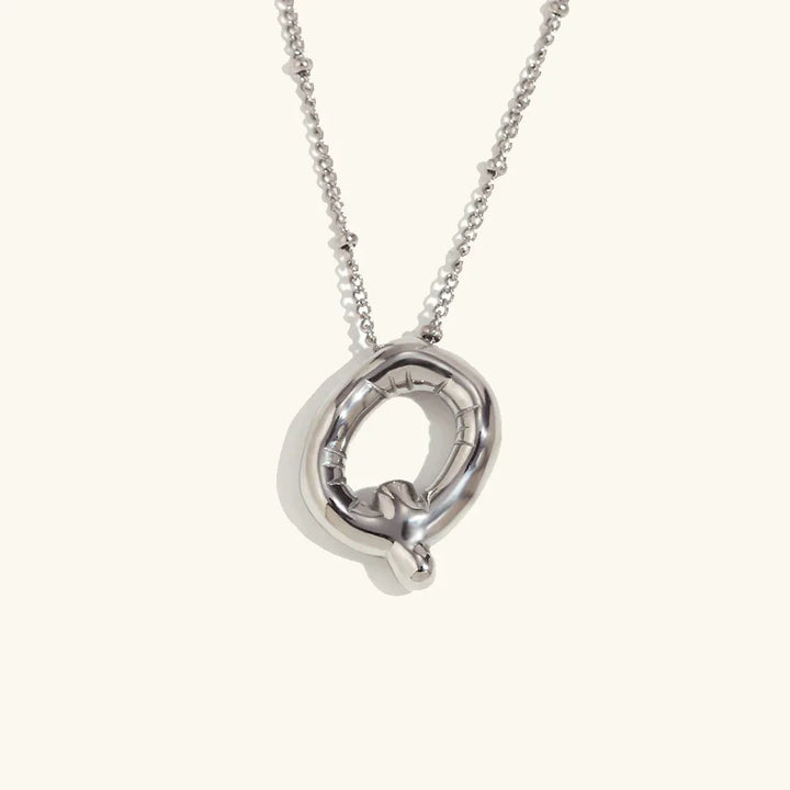 Collar de Oro con Inicial Balloon