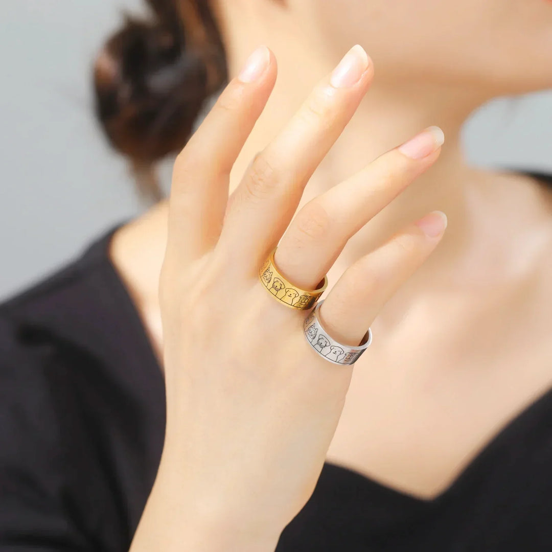 Anillo Perro Guardián