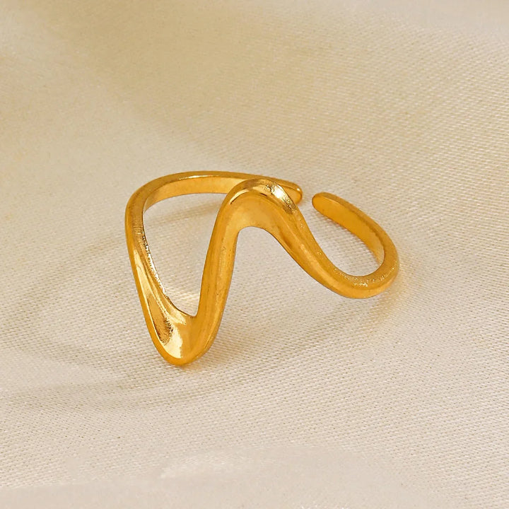 Anillos Geométricos en Onda
