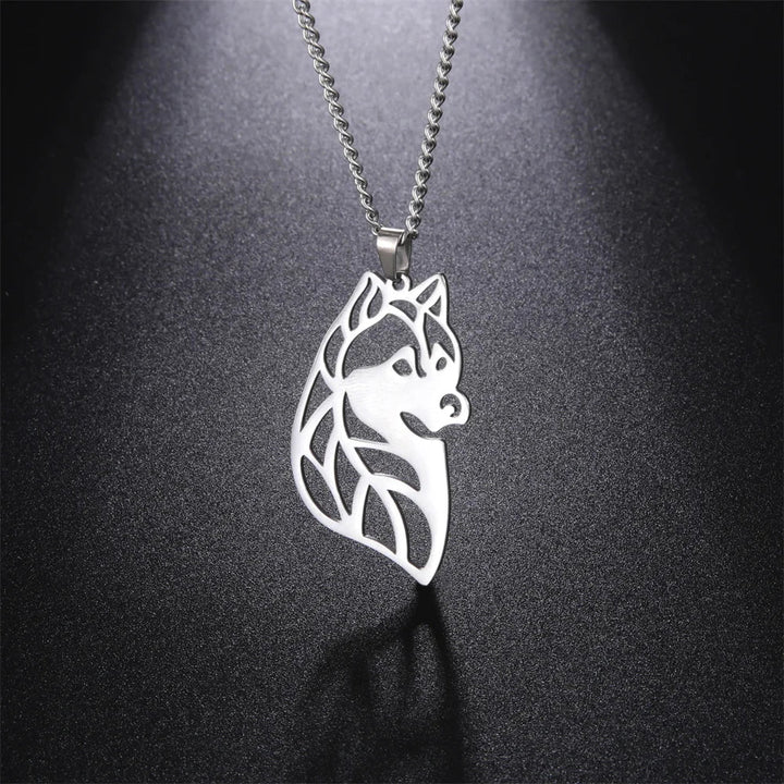Collar Husky en Plata y Oro