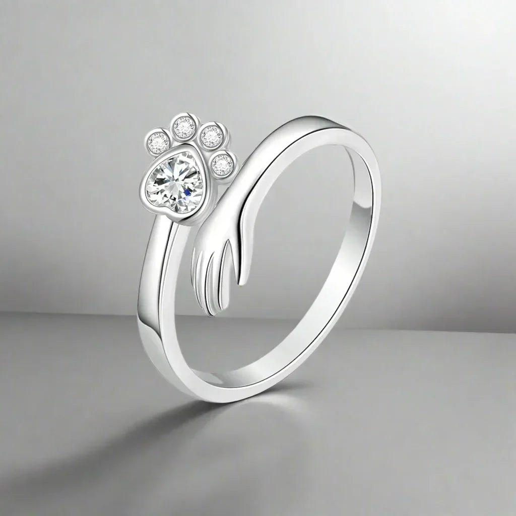 Anillo Ajustable con Patas