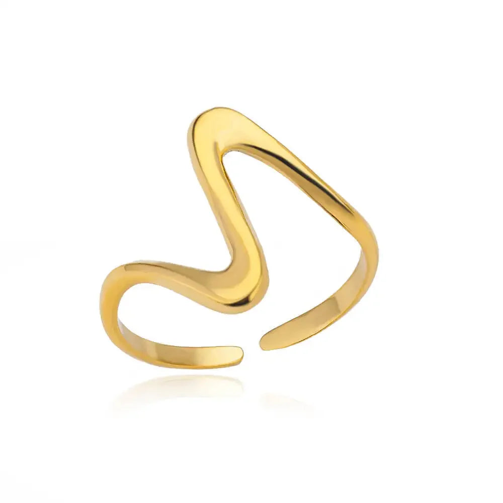 Anillos Geométricos en Onda