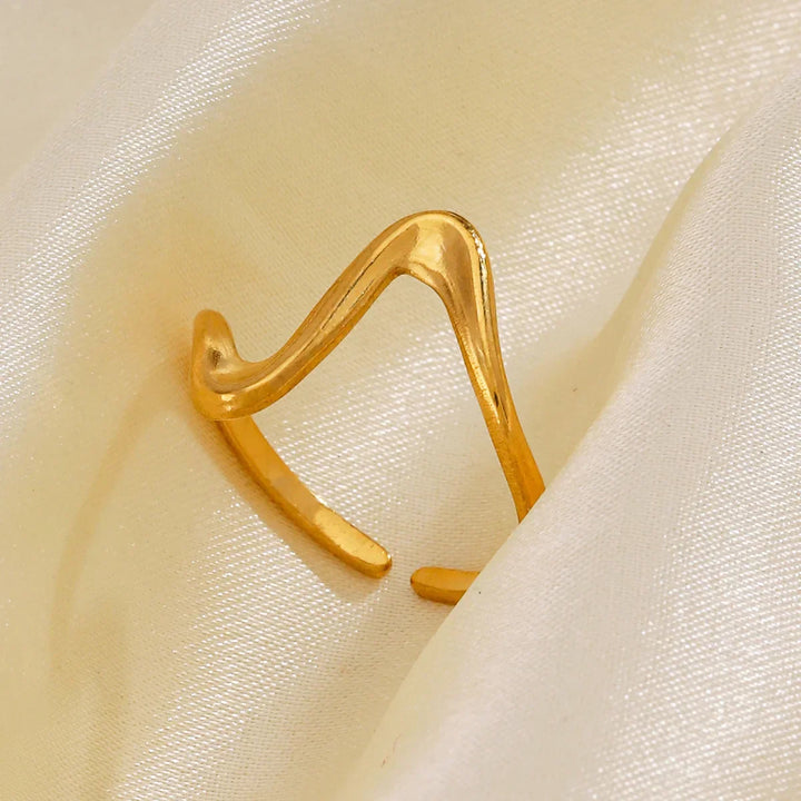 Anillos Geométricos en Onda