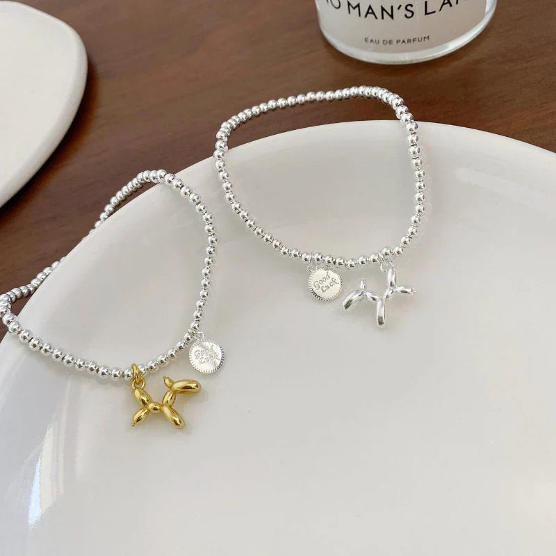 Pulsera Redonda Con Perro Globo