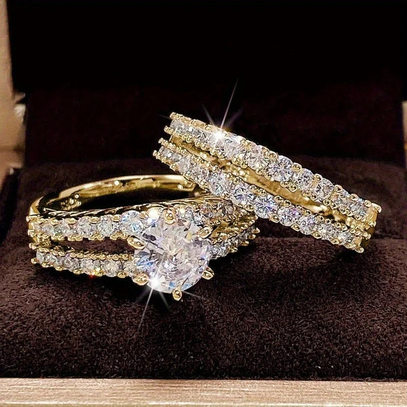 Anillo para Fiestas de Compromiso con Circonita
