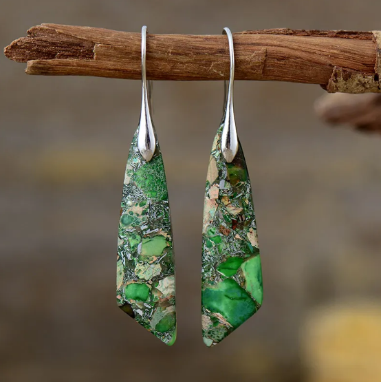 Pendientes Piedra del Emperador
