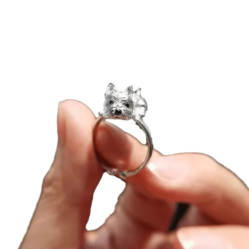 Anillo Ajustable para Perros con Estilo Retro