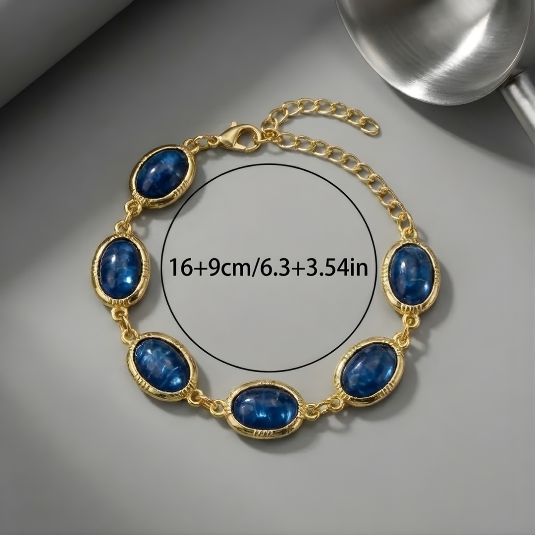Pulsera de Oro Alma Glacial