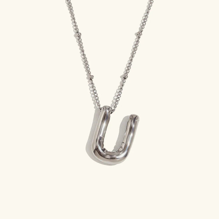 Collar de Oro con Inicial Balloon