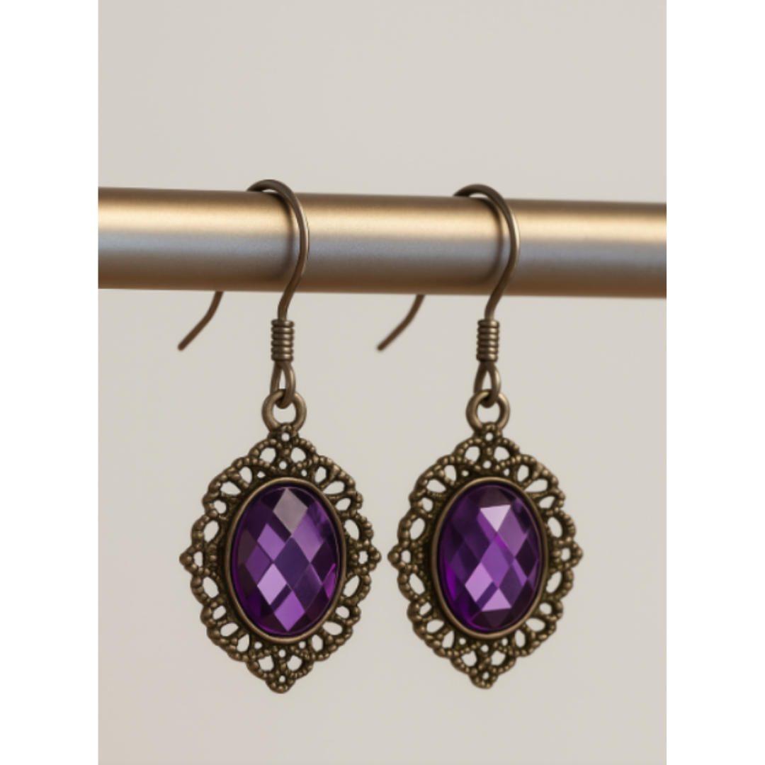 Pendientes Yara de Amatista