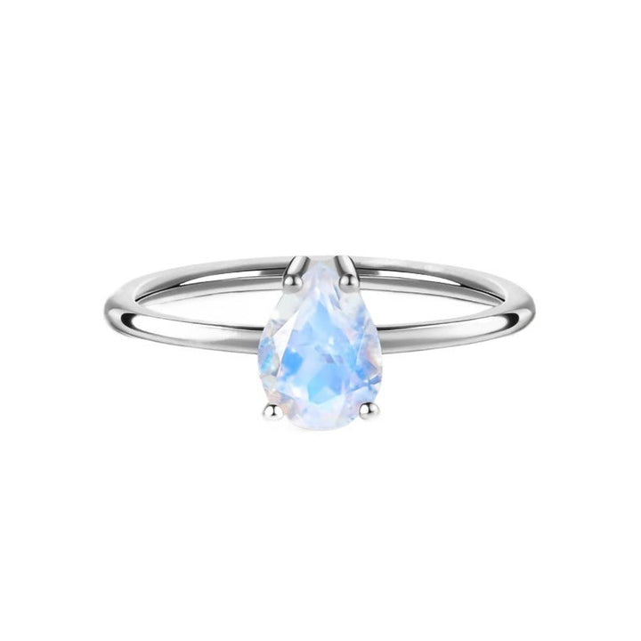 Anillo Ursula con Piedra de Luna