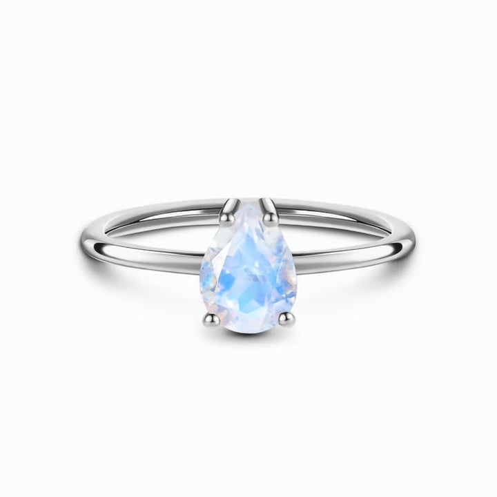 Anillo Ursula con Piedra de Luna