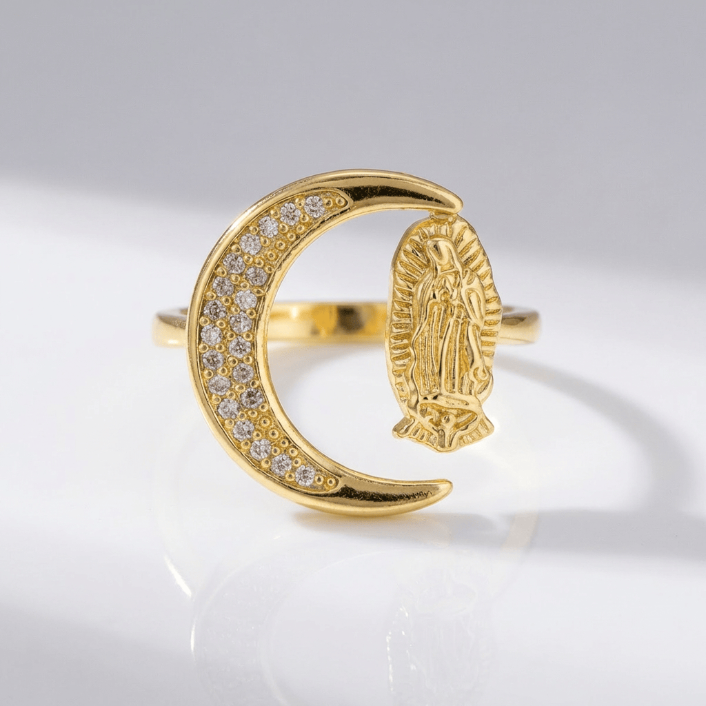 ANILLO TRINITY DE FE EN PLATA - (AJUSTABLE)